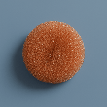 Load image into Gallery viewer, Pure Copper Scrubbing Pad — Pot &amp; Pan Scrubber
