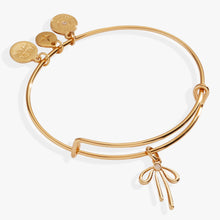 Load image into Gallery viewer, Bow Charm Bangle