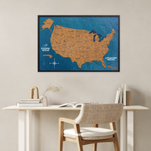 Load image into Gallery viewer, Cork USA Maps