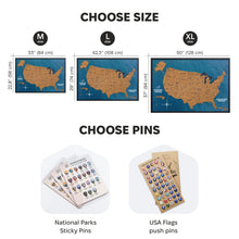 Load image into Gallery viewer, Cork USA Maps