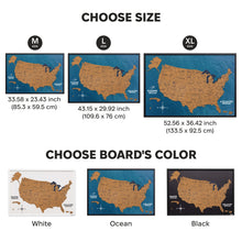 Load image into Gallery viewer, Cork USA Maps