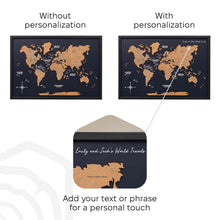 Load image into Gallery viewer, Cork Panel World Map