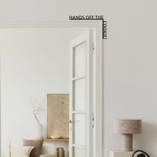 Load image into Gallery viewer, Wooden Corner Quote – Hands Off the Cookie!