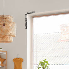 Load image into Gallery viewer, Wooden Corner Quote – Hands Off the Cookie!