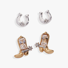 Load image into Gallery viewer, Cosmic Cowgirl Earring Stud Set of 2
