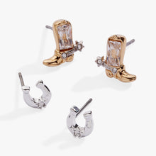 Load image into Gallery viewer, Cosmic Cowgirl Earring Stud Set of 2