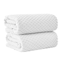Load image into Gallery viewer, Cotton Diamond Waffle Weave Bath Towel Set - Grayson Collection