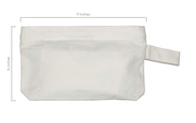 Load image into Gallery viewer, Canvas Zipper Pouch