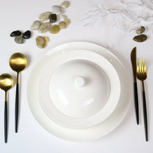 Load image into Gallery viewer, Angelic White Dinner Plates-Set Of 4