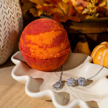 Load image into Gallery viewer, Cranberry Orange Glaze 10oz Mystery Jewelry Bath Bomb