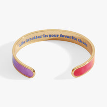 Load image into Gallery viewer, Crayola Rainbow Gradient Cuff
