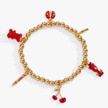 Load image into Gallery viewer, Crayola Fan Favorites Scarlet Charm Stretch Bracelet