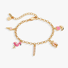 Load image into Gallery viewer, Crayola Fan Favorites Tickle Me Pink Charm Bracelet