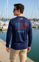 Load image into Gallery viewer, Men's American Fish L/S UV Fishing Shirt