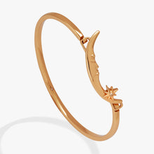 Load image into Gallery viewer, Crescent Moon Tension Bangle