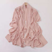 Load image into Gallery viewer, Crinkle-Resistant Long Hijab Silk-Like Hijab (MH154)