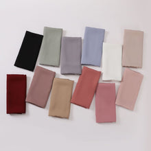 Load image into Gallery viewer, Crinkle-Resistant Long Hijab Silk-Like Hijab (MH154)