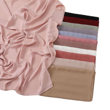 Load image into Gallery viewer, Crinkle-Resistant Long Hijab Silk-Like Hijab (MH154)