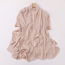 Load image into Gallery viewer, Crinkle-Resistant Long Hijab Silk-Like Hijab (MH154)