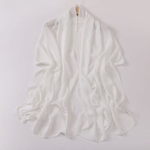 Load image into Gallery viewer, Crinkle-Resistant Long Hijab Silk-Like Hijab (MH154)