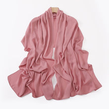 Load image into Gallery viewer, Crinkle-Resistant Long Hijab Silk-Like Hijab (MH154)