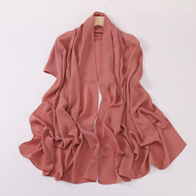 Load image into Gallery viewer, Crinkle-Resistant Long Hijab Silk-Like Hijab (MH154)