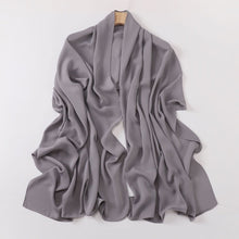Load image into Gallery viewer, Crinkle-Resistant Long Hijab Silk-Like Hijab (MH154)