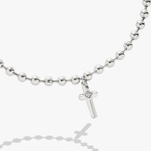 Load image into Gallery viewer, Cross Ball Chain Bracelet