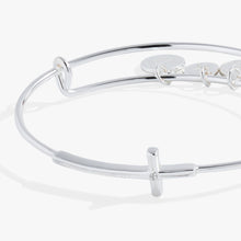 Load image into Gallery viewer, Cross Inline Bangle