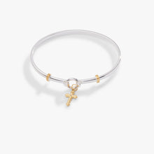 Load image into Gallery viewer, Cross Clip Bangle