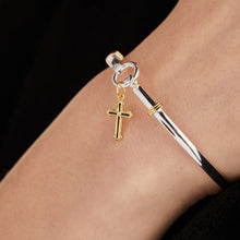 Load image into Gallery viewer, Cross Clip Bangle