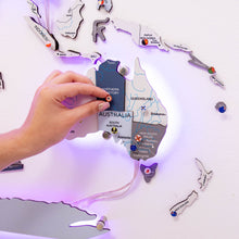 Load image into Gallery viewer, 3D LED / LUMINOUS Wooden World Map 3.0 Cruise