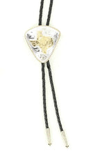 Load image into Gallery viewer, Crumrine Western Elegance - Sterling Silver Plated Bolo Tie