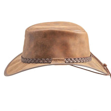 Load image into Gallery viewer, Head'n Home Crusher - Leather Australian Hat