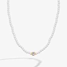 Load image into Gallery viewer, Crystal and Pearl Beaded Necklace