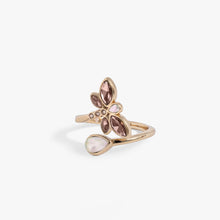 Load image into Gallery viewer, Crystal Dragonfly Ring