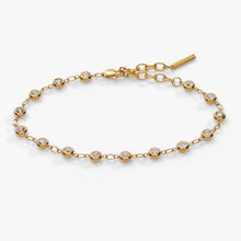 Load image into Gallery viewer, Crystal Pebble Chain Bracelet