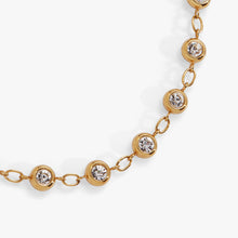 Load image into Gallery viewer, Crystal Pebble Chain Bracelet
