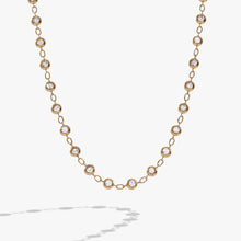 Load image into Gallery viewer, Crystal Pebble Chain Necklace