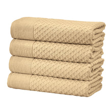 Load image into Gallery viewer, Cotton Diamond Waffle Weave Bath Towel Set - Grayson Collection