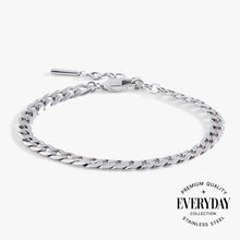 Load image into Gallery viewer, Everyday Flat Curb Chain Bracelet