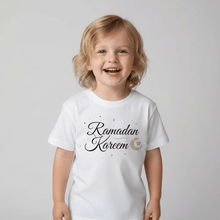 Load image into Gallery viewer, Customized Cotton Parent-Child T-Shirts – Ramadan &amp; Keffiyeh Design for Kids and Adults (MTC001)