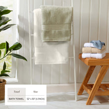 Load image into Gallery viewer, 100% Cotton Premium Bath Towel Set - Chiara Collection