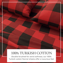 Load image into Gallery viewer, Turkish Cotton Flannel Sheet - Belle Collection