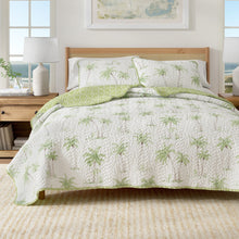 Load image into Gallery viewer, West Palm Trees Coastal Quilt Set - Coronado Collection