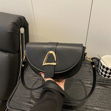 Load image into Gallery viewer, High-end, Fashionable Single-shoulder Bag Niche Saddle Bag