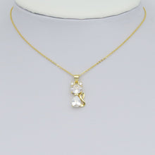 Load image into Gallery viewer, Crystal Cute Cat  Charm Pendant, Sku#LK1015