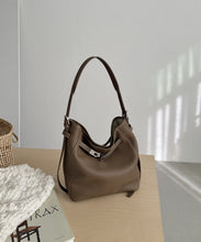 Load image into Gallery viewer, Women's Full-Grain Cowhide Crossbody Shoulder Bag | High-Capacity Urban Minimalist