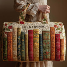Load image into Gallery viewer, Bookwind Series Short-Distance Handheld Quilted Embroidery Travel Bag Multi-Functional