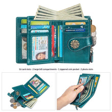 Load image into Gallery viewer, Anti-Theft RFID Blocking Leather Card Holder Wallet